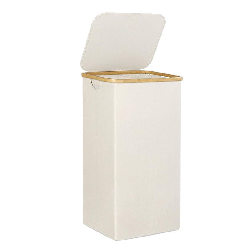 High-Quality Laundry Basket with Lid and Handle | High & Bury