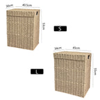High-Quality Laundry Basket with Lid and Handles | High & Bury