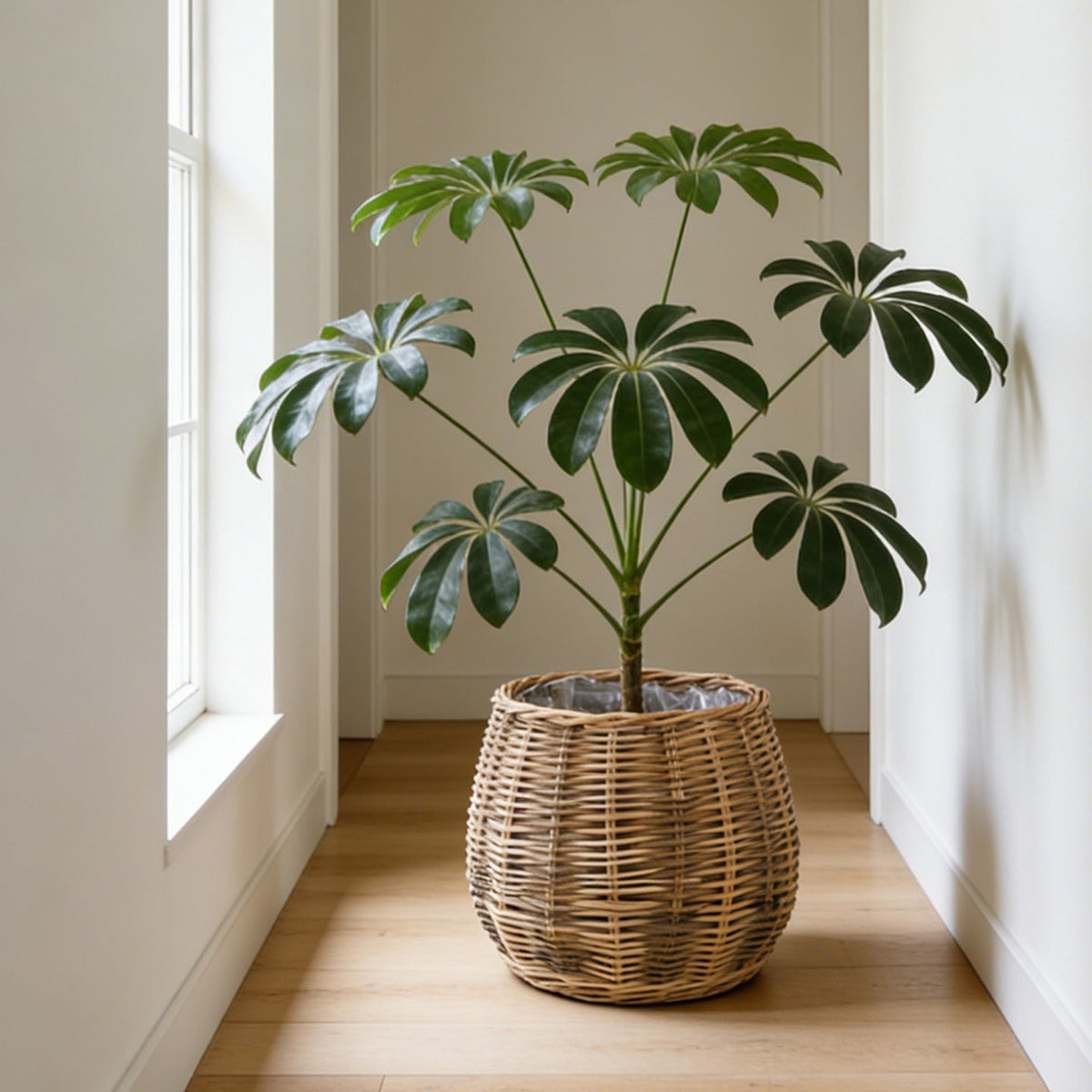 High-Quality Plant Basket made of Natural Willow | High & Bury