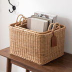 High-Quality Storage Basket with Sturdy Handles | High & Bury