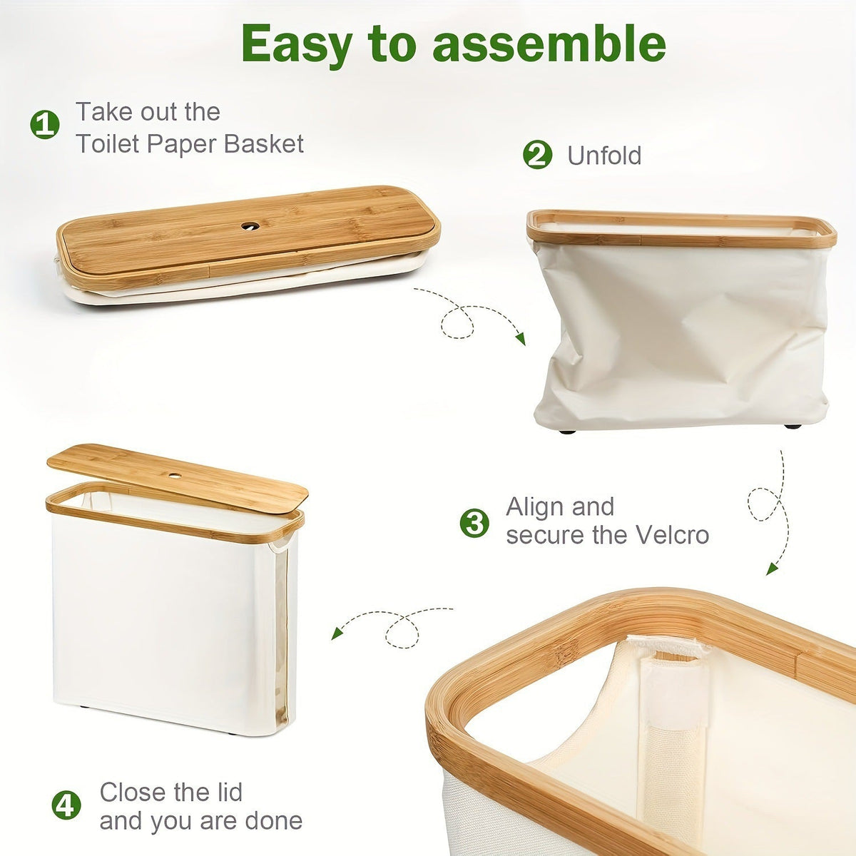 High-Quality Toilet Paper Organizer | High & Bury