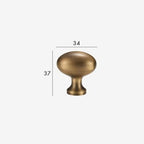 Holtdale Brass Cabinet Knob