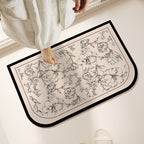 Home Decor Area Rug Non Slip | High & Bury