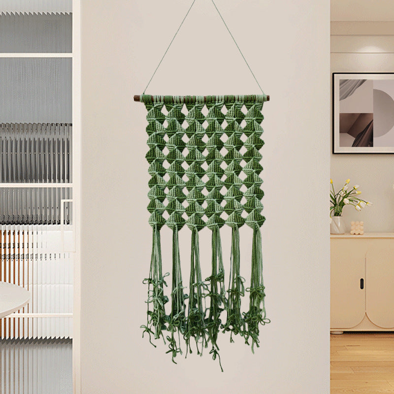 Home Decor Macrame Green | High & Bury