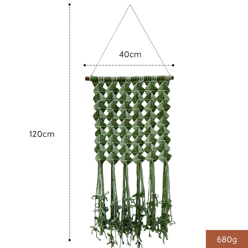 Home Decor Macrame Green | High & Bury
