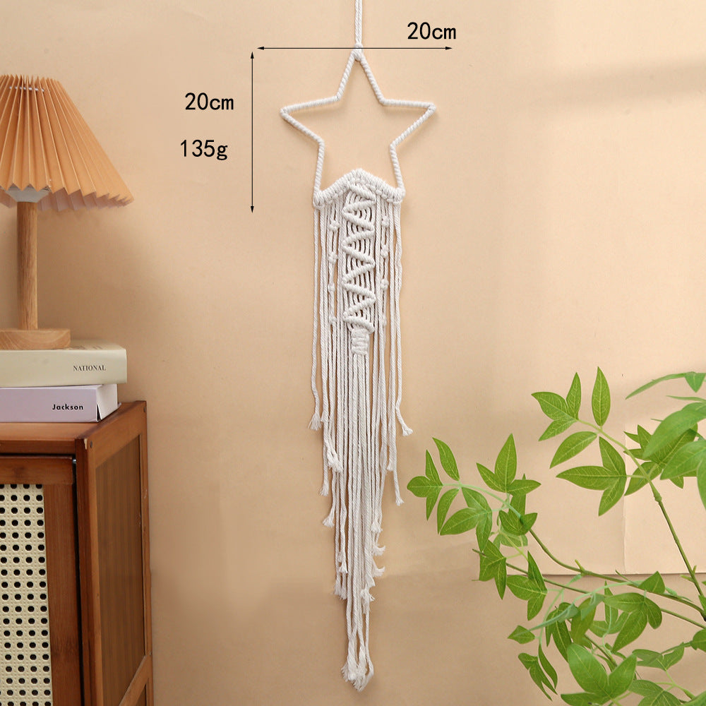 Home Decor Macrame Wall Hanging 8 × 6 Inch | High & Bury