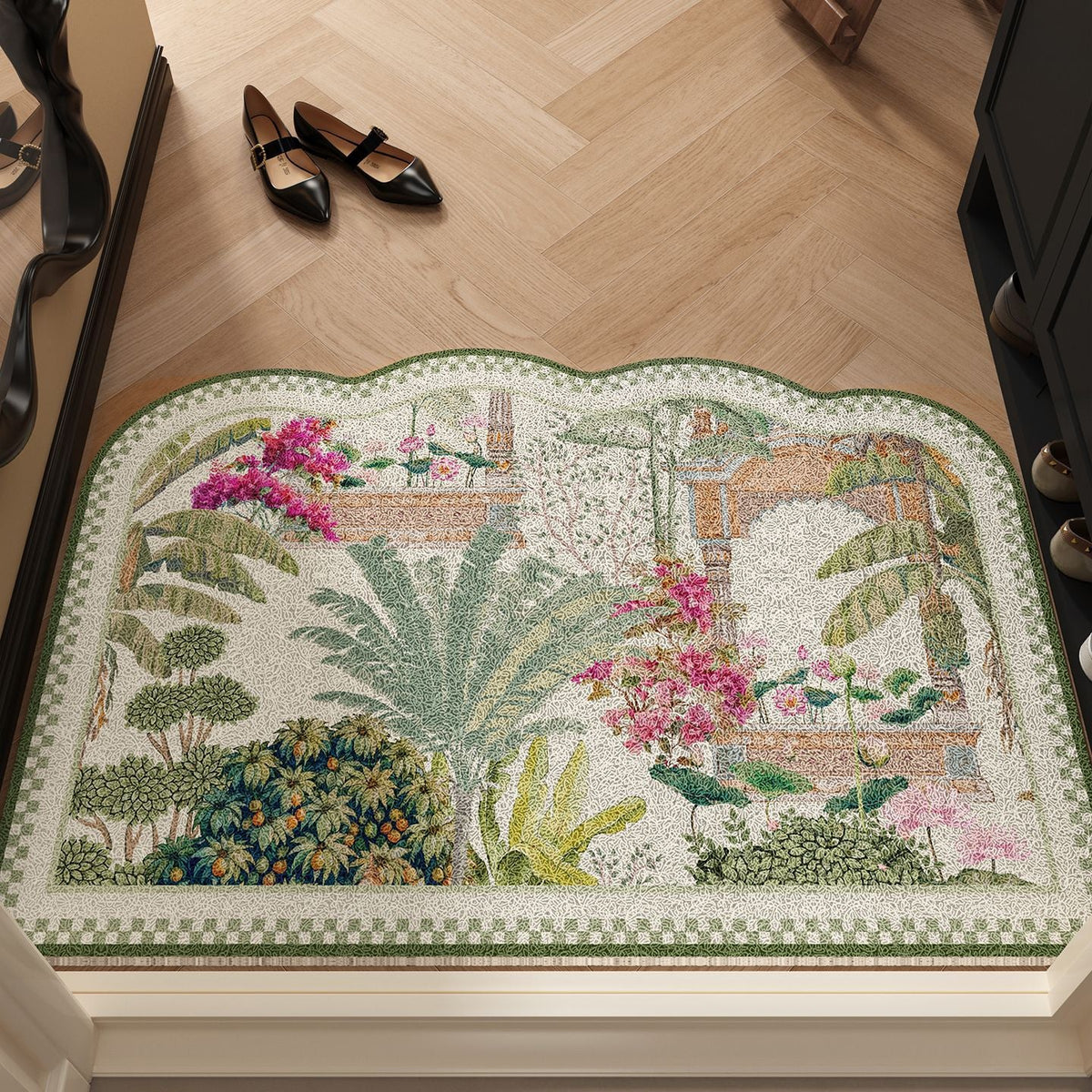 Home Decor Mat Rubber Non Slip | High & Bury