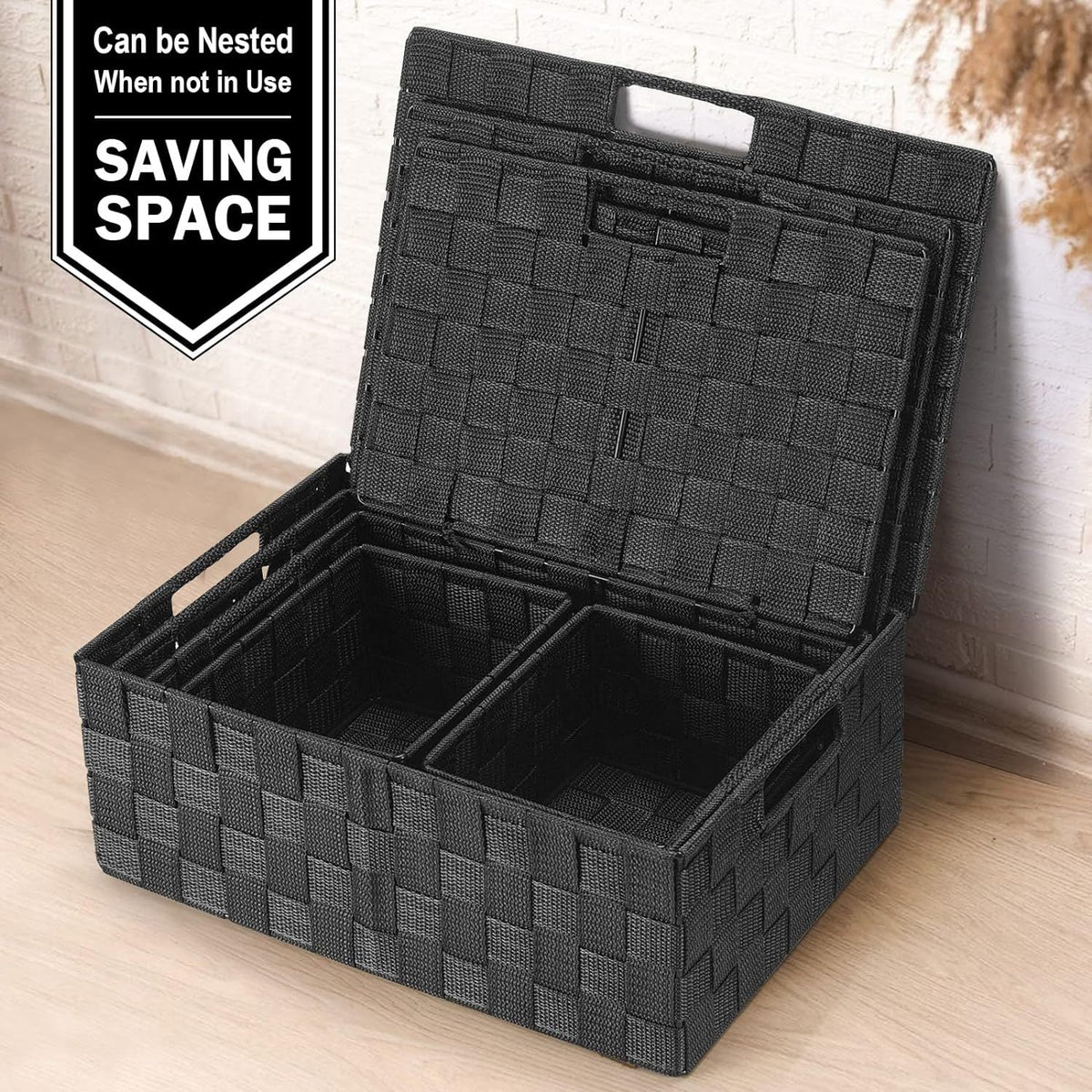 Home Organizer Storage Basket | High & Bury