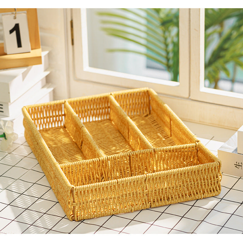 Home Storage Wicker Basket | High & Bury