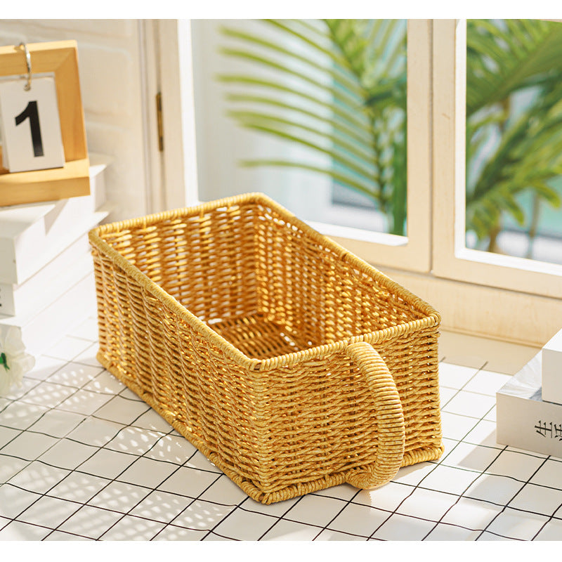Home Storage Wicker Basket | High & Bury