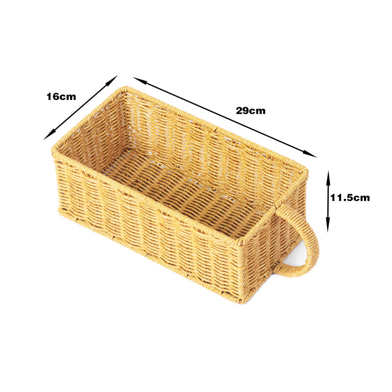 Home Storage Wicker Basket | High & Bury