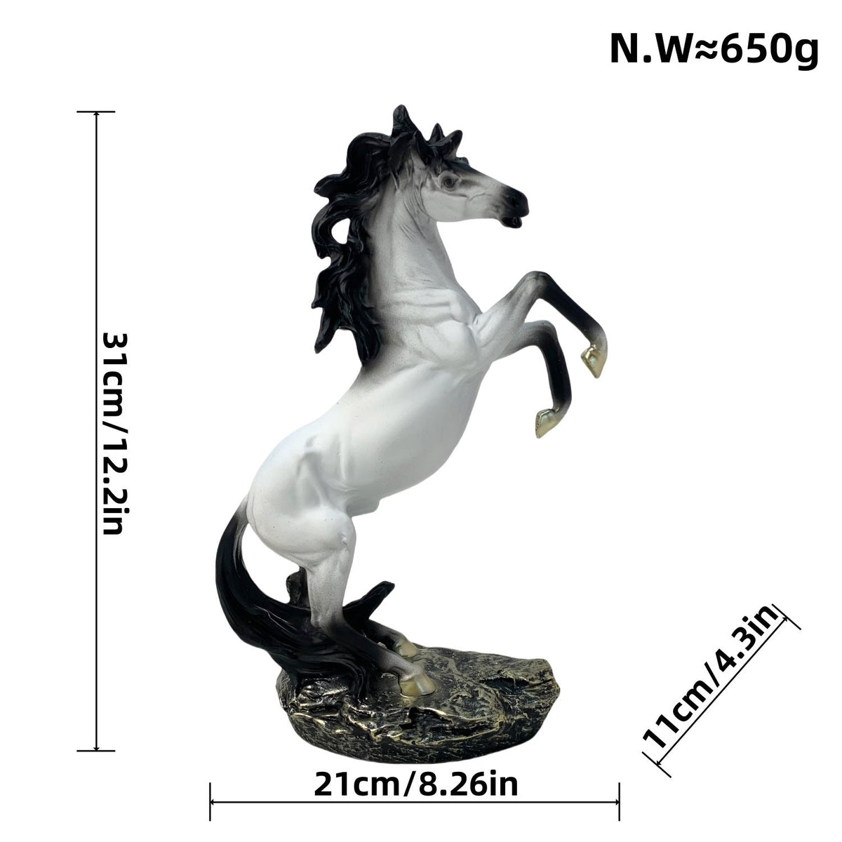 Horse Figurine Soft Textile | High & Bury