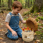 House-Shaped Storage Basket | High & Bury