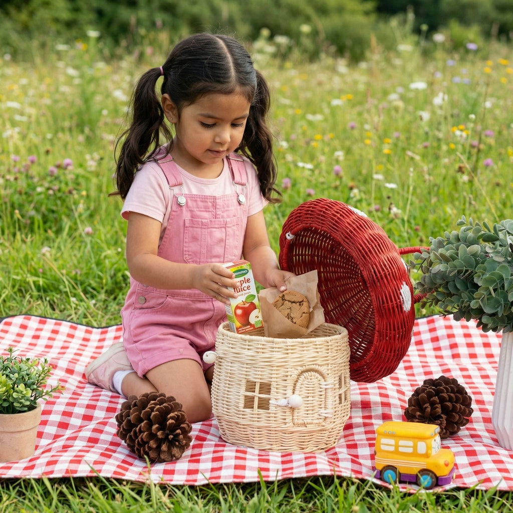 House-Shaped Storage Basket | High & Bury