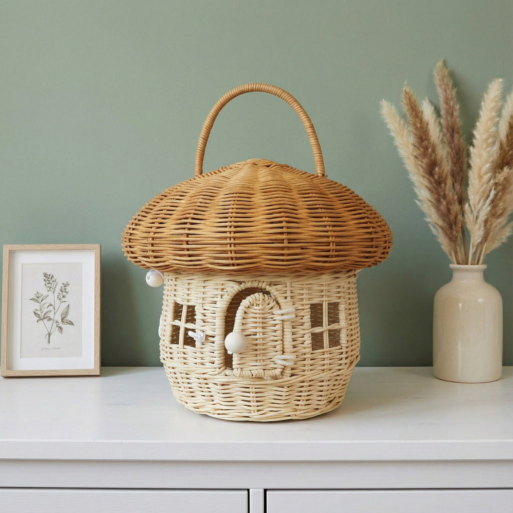 House-Shaped Storage Basket | High & Bury