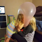Inflatable Amazing Bubble Ball in TPR, Pink, Green or Light Blue, view 10