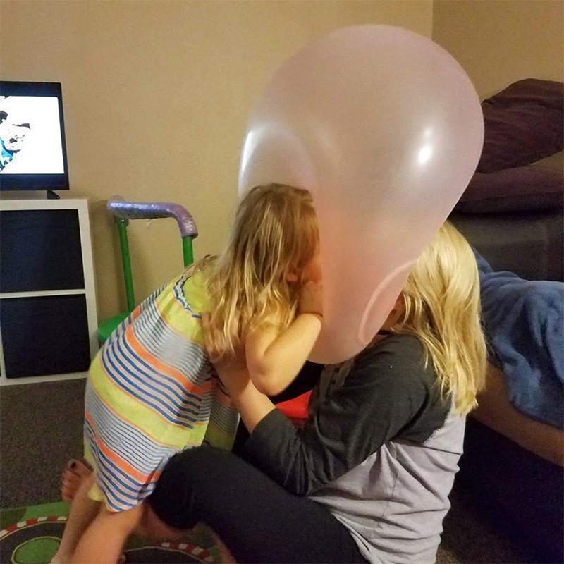 Inflatable Amazing Bubble Ball in TPR, Pink, Green or Light Blue, view 10