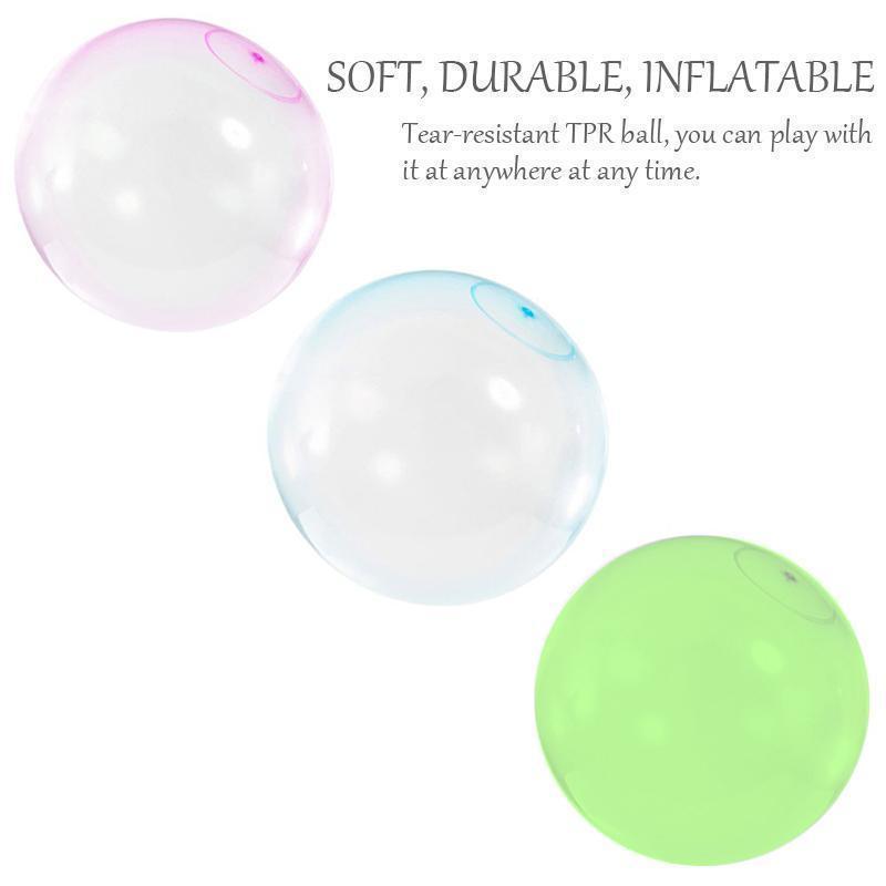 Inflatable Amazing Bubble Ball in TPR, Pink, Green or Light Blue, view 11