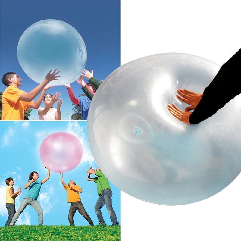 Inflatable Amazing Bubble Ball in TPR, Pink, Green or Light Blue, view 3