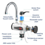 Instant Hot Water Tap, Tankless Design for Kitchens and Bathrooms, view 3
