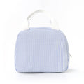 Insulated Lunchbox Bag with Striped Design and Carry Handles, view 11