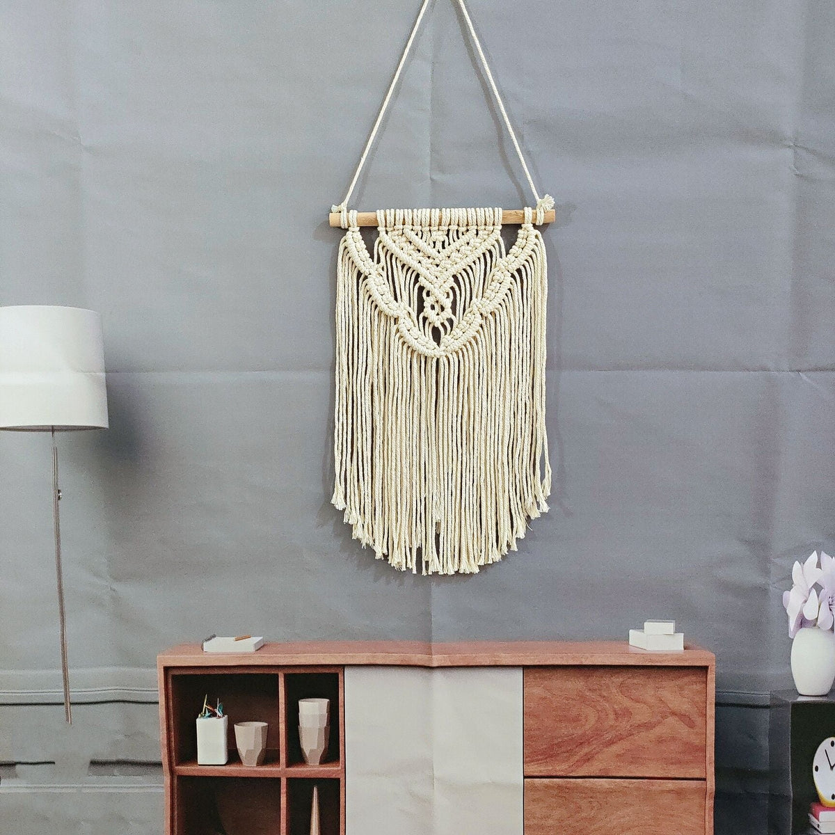 Intricate Macrame Wall Hanging | High & Bury