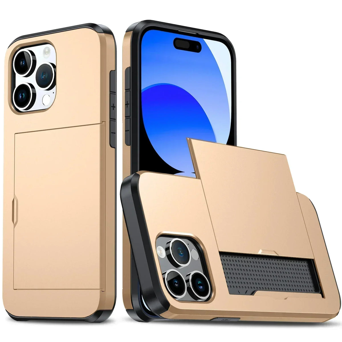 iPhone Case with Card Holder, Slim Design, TPU and Polycarbonate, view 8