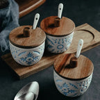 Jallendo Ceramic Seasoning Jar Set