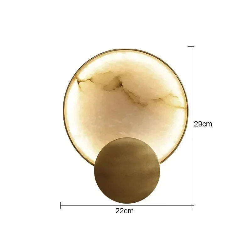 Jalnvia Alabaster Wall Lamp