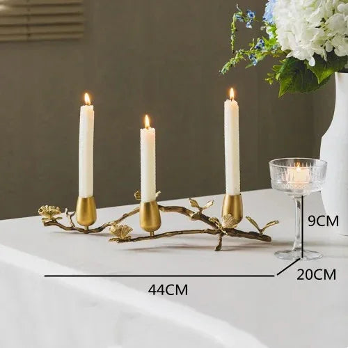 Jalstoma Brass Candleholder