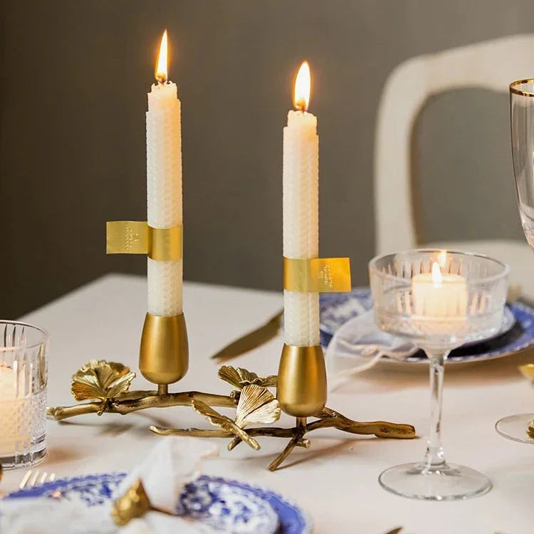 Jalstoma Brass Candleholder