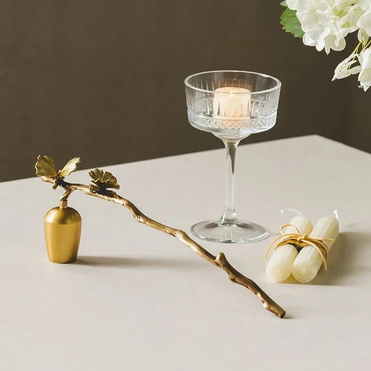 Jalstoma Brass Candleholder