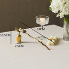 Jalstoma Brass Candleholder