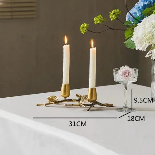 Jalstoma Brass Candleholder