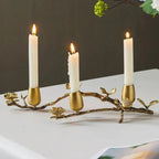Jalstoma Brass Candleholder