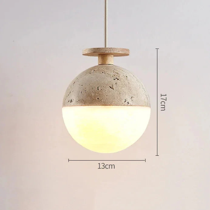 Jornessa Travertine Pendant Lamp