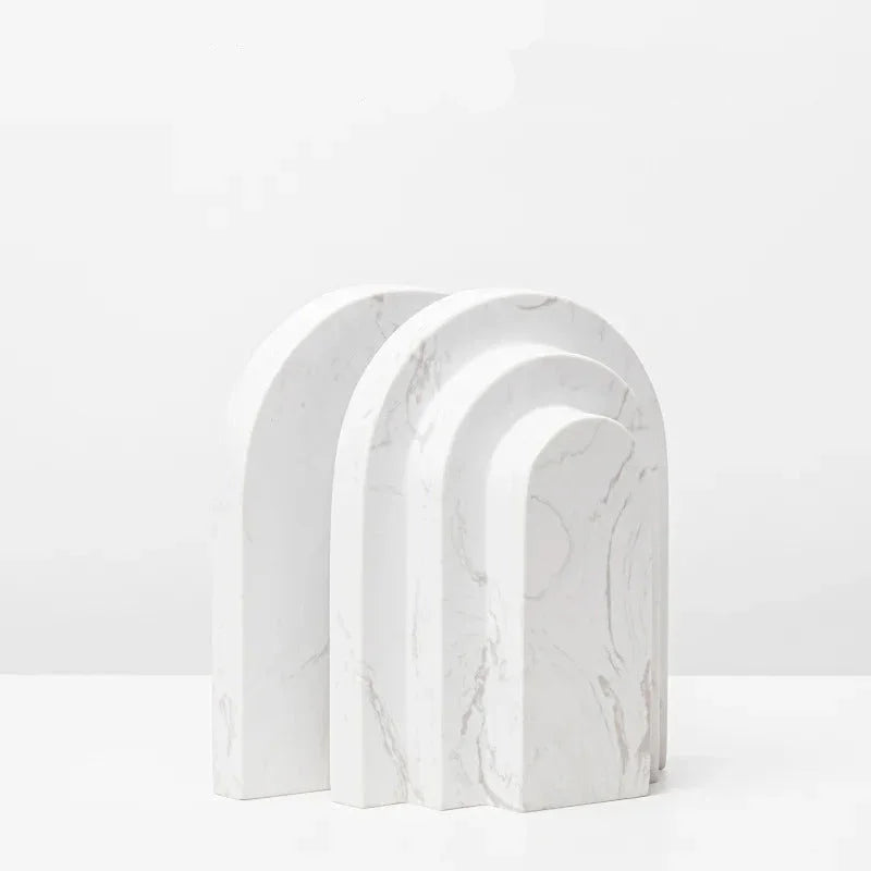Jorosa Travertine Bookends