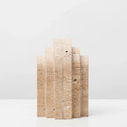 Jorosa Travertine Bookends