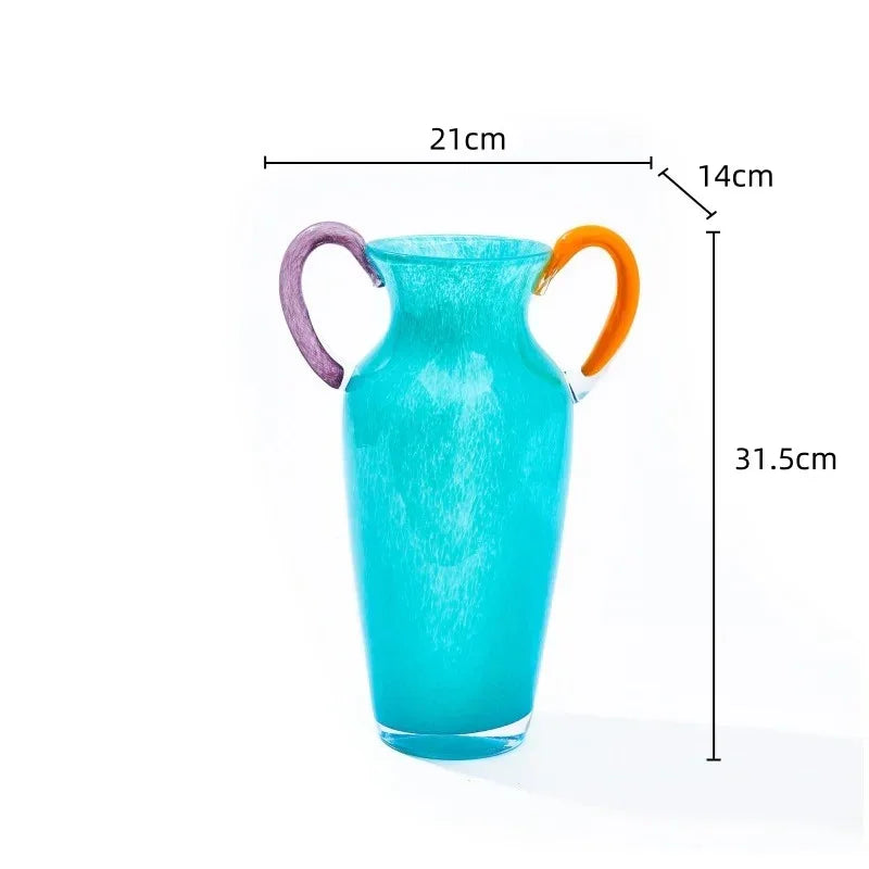 Jorova stained Glass Vase Collection