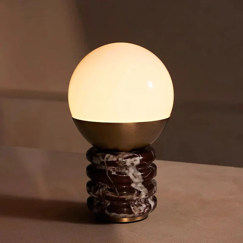 Kalira Table Lamp - Marble