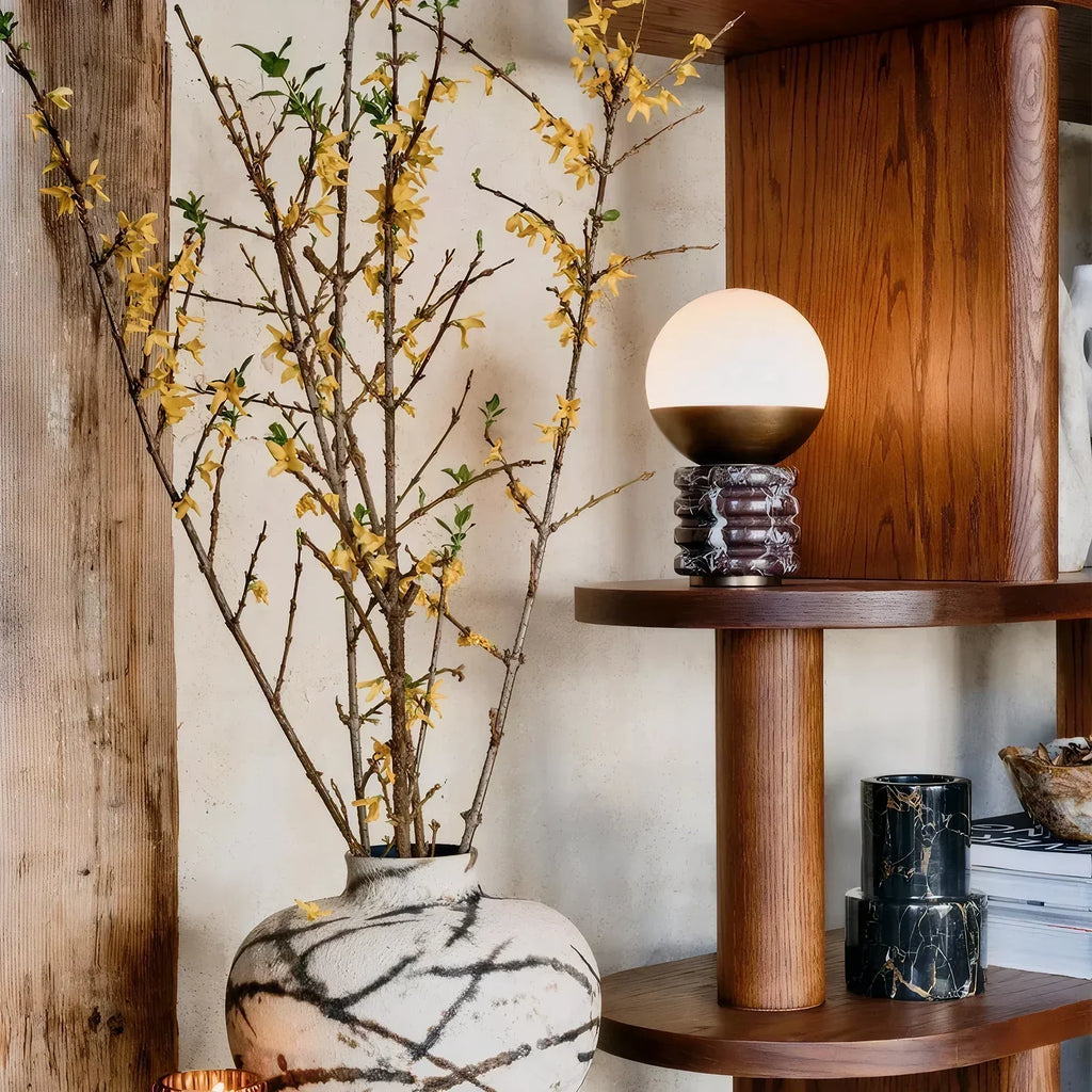 Kalira Table Lamp - Marble