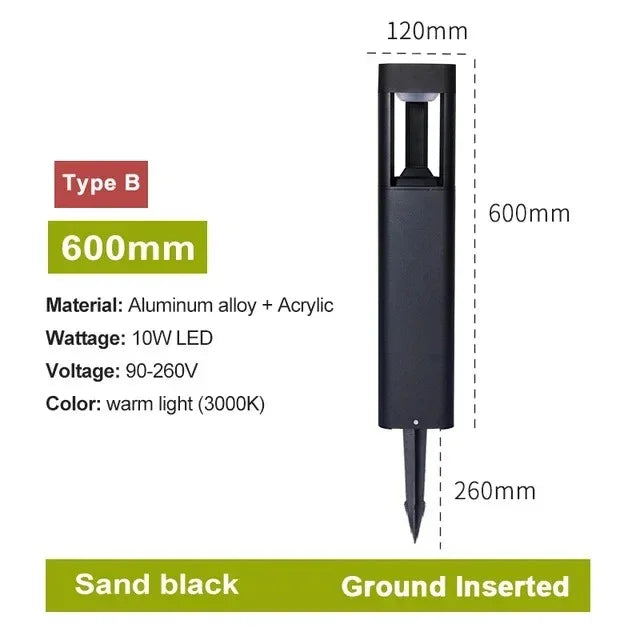 Kalvessa LED Bollard Light