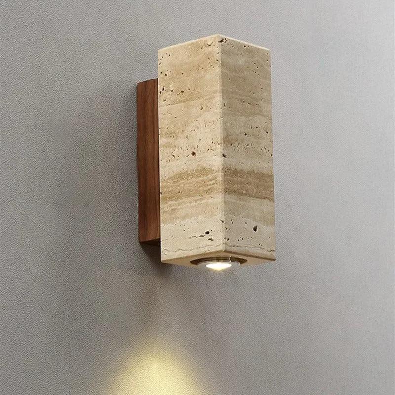 Kelpfield Travertine Wall Lamp