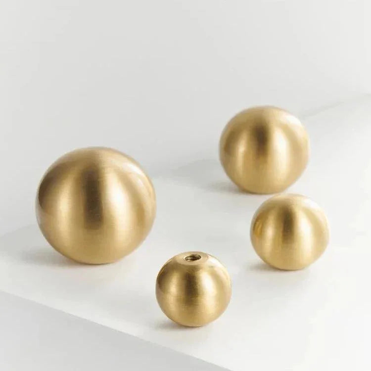 Kernessa Brass Ball Knobs