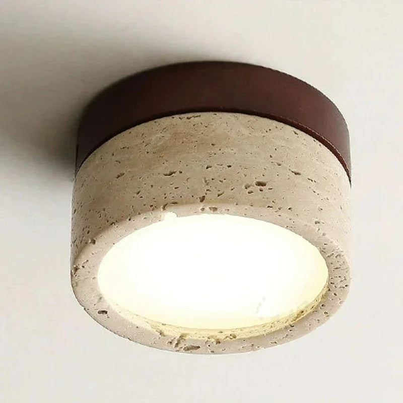 Kernessa Travertine Surface Mounted Downlight