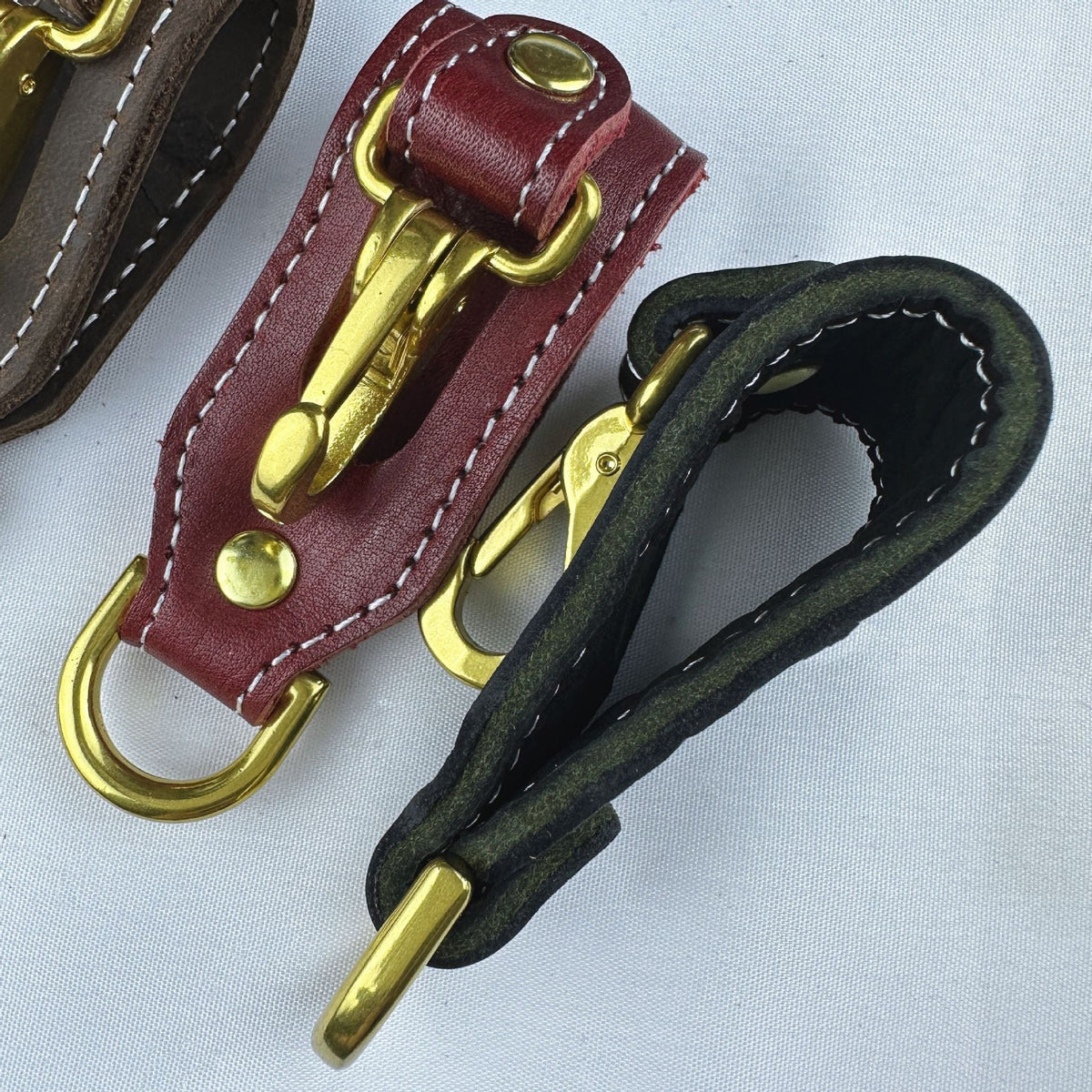 Keychain Clip Metal Leather | High & Bury