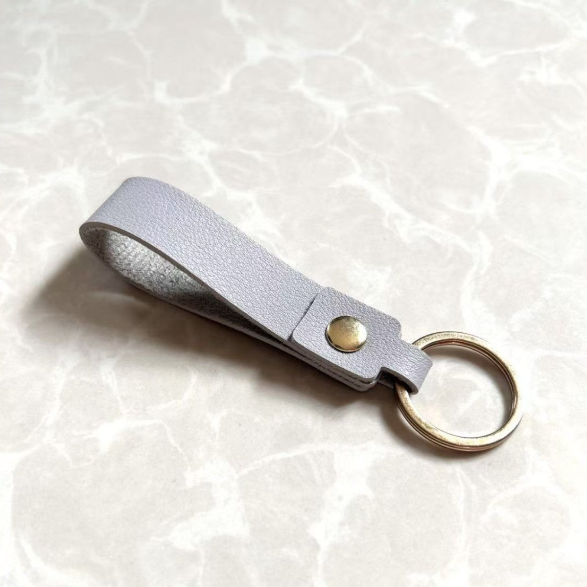 Keychain Holder Grey Pink | High & Bury