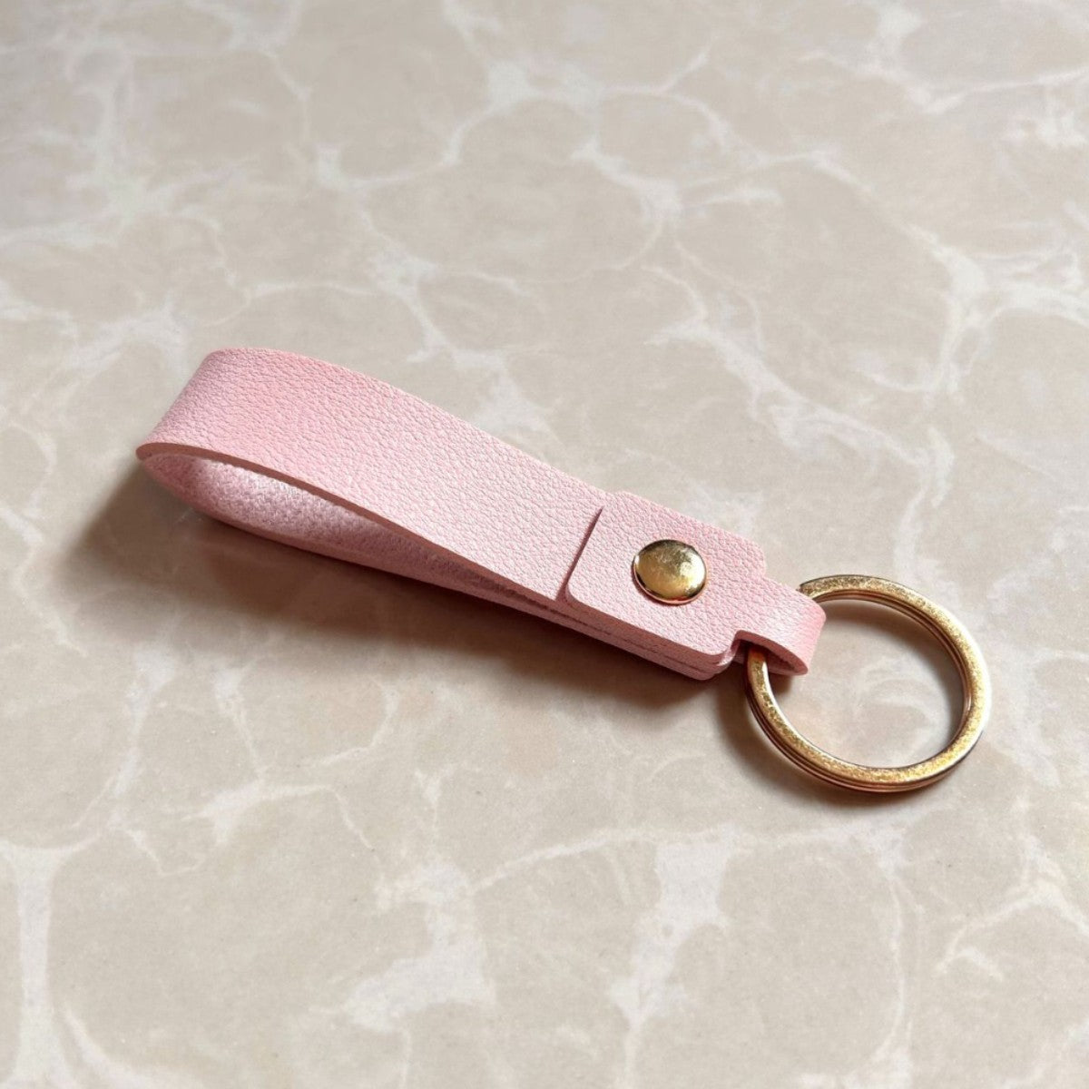 Keychain Holder Grey Pink | High & Bury