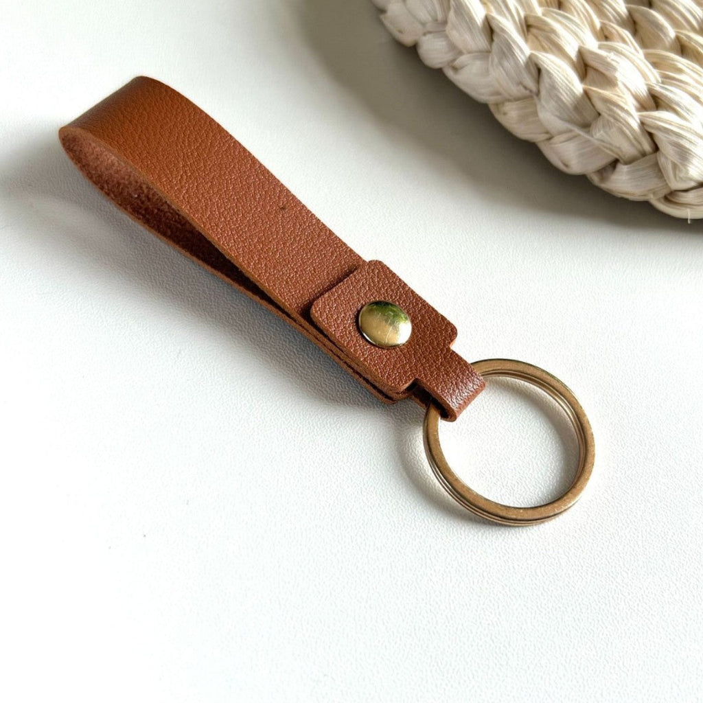 Keychain Holder Grey Pink | High & Bury