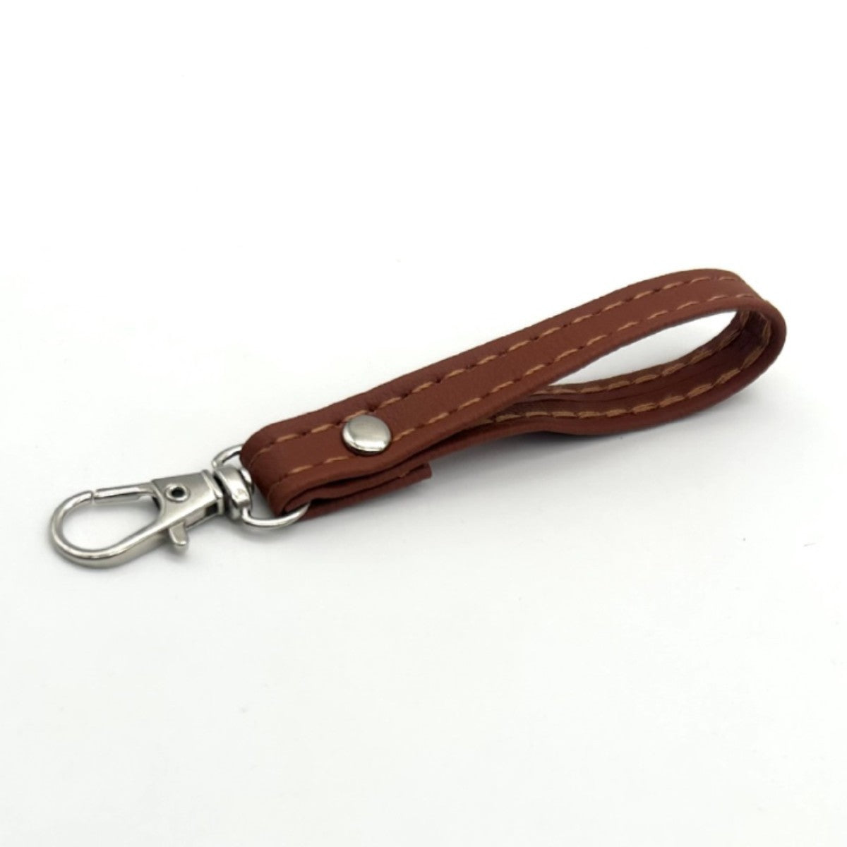 Keychain Strap Soft Textile Metal | High & Bury